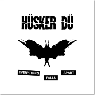 Hüsker Dü - Everything Falls Apart - Tribute Artwork Posters and Art